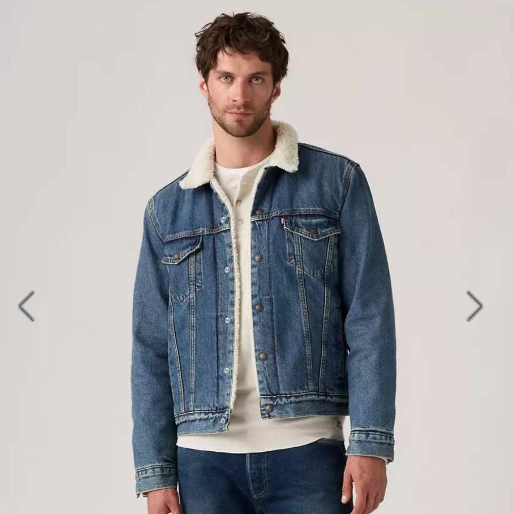 LEVIS SHERPA TRUCKER JACKET